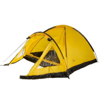 Палатка трекинговая двухместная GreenWood Yeti 2, желтый/черный