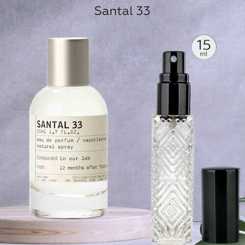 Gratus Parfum Santal 33 духи унисекс масляные 15 мл (спрей) + подарок