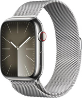 Смарт-часы/браслет Apple Watch Series 9 45mm Stainless Steel Case with Milanese Loop