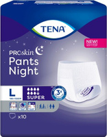 Средство по уходу за больными TENA Подгузники-трусы Pants Night для взрослых размер L 10шт