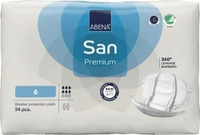 Средство по уходу за больными Abena Прокладки Abri-San Premium 6 урологические 34шт