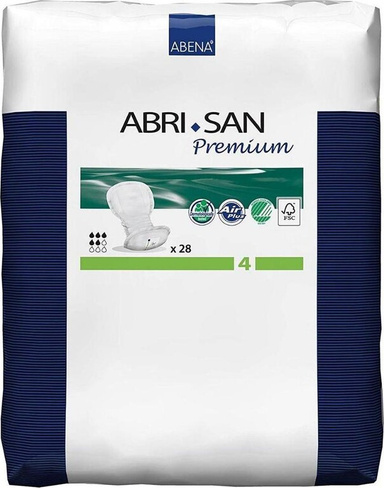 Средство по уходу за больными Abena Урологические прокладки Abri-San Premium 4, 28шт