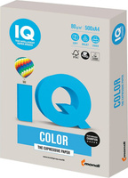 Бумага, пленка IQ Color Бумага цветная, А4, 80 г/м2, 500 л., пастель, желтая, YE23
