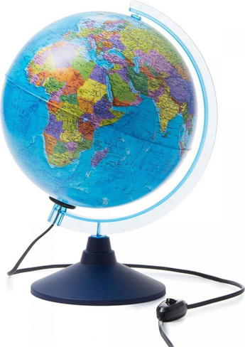 Карта/глобус Globen Глобус политический "Классик Евро", диаметр 250 мм, с подсветкой