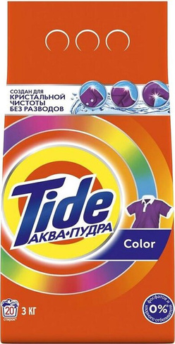 Бытовая химия Tide Стиральный порошок Color Автомат для цветных тканей 3 кг (1шт.)