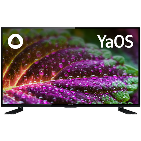 Телевизор Yuno YaOS ULX-50UTCS3234, 50", LED, 4K Ultra HD, черный