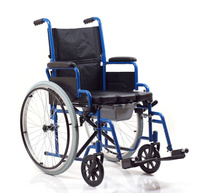 Кресло-коляска с санитарным оснащением Ortonica TU 55 (Туалет на колесах)