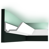 Профиль для скрытого освещения Orac C358, 73*14*2000 мм