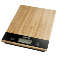 Кухонные весы MARTA MT-1639, бамбук