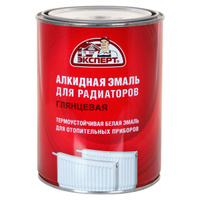 Эмаль алкидная ЭКСПЕРТ для радиаторов 0,9 кг белая, арт.25080