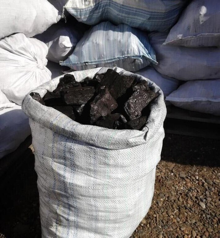 Уголь фасованный Орех мешок (25кг)