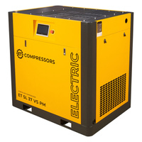 Винтовой компрессор с частотником и двигателем на постоянных магнитах ET SL 22-30 VS PM (IP55) ET-Compressors