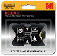 Кассеты сменные для Kodak Prem Razor 3 (4 кассеты) подходит к Mac3 и Mac3 turbo