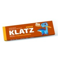 Зубная паста Klatz KIDS - Утренняя карамель без фтора, 48 мл