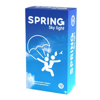 Презервативы SPRING™ Sky Light, 12 шт./уп. (ультра-тонкие) Spring