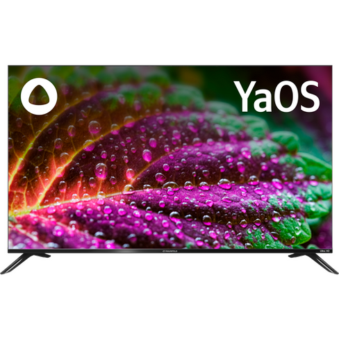 55" Телевизор MAUNFELD MLT55USX02, 4K Ultra HD, YaOS