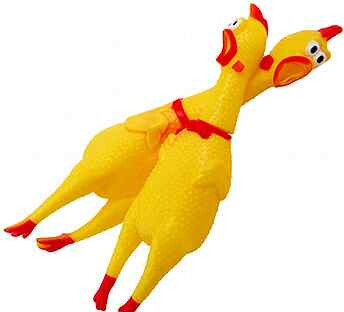 Курица антистресс кричащая "Crazy Chicken", 32 см