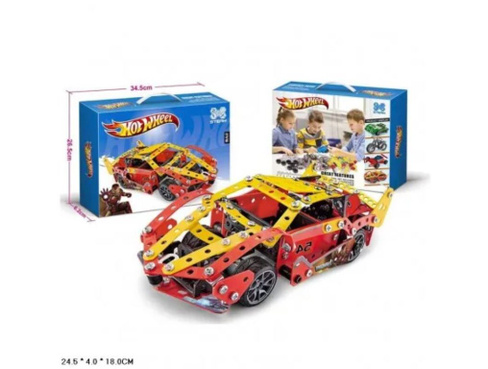 Металлический конструктор Hot Wheels (арт: 123-3)