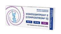 Композитрон 5 раствор для инъекций шприц 0,5% 2мл Tiss you S.r.L.