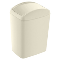 Контейнер для мусора TURAN Soft Latte 40л прямоугольный пластик бежевый