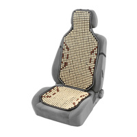 Накидка-массажер на сиденье, 126×42 см, с поясничной опорой, бежевый No brand