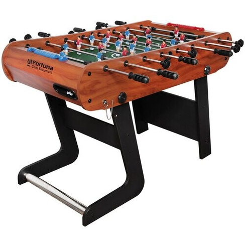 Игровой стол для футбола Fortuna Billiard Equipment Azteka FDB-420 коричневый/черный FORTUNA GAME EQUIPMENT