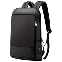 Рюкзак мужской городской дорожный 12л для ноутбука 15.6 Bopai Business 61-17611 Черный с USB зарядкой BOPAI
