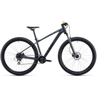 Велосипед CUBE Aim Pro grey n flashyellow (2023) рама 20 дюймов, диаметр колес 29 дюймов Cube